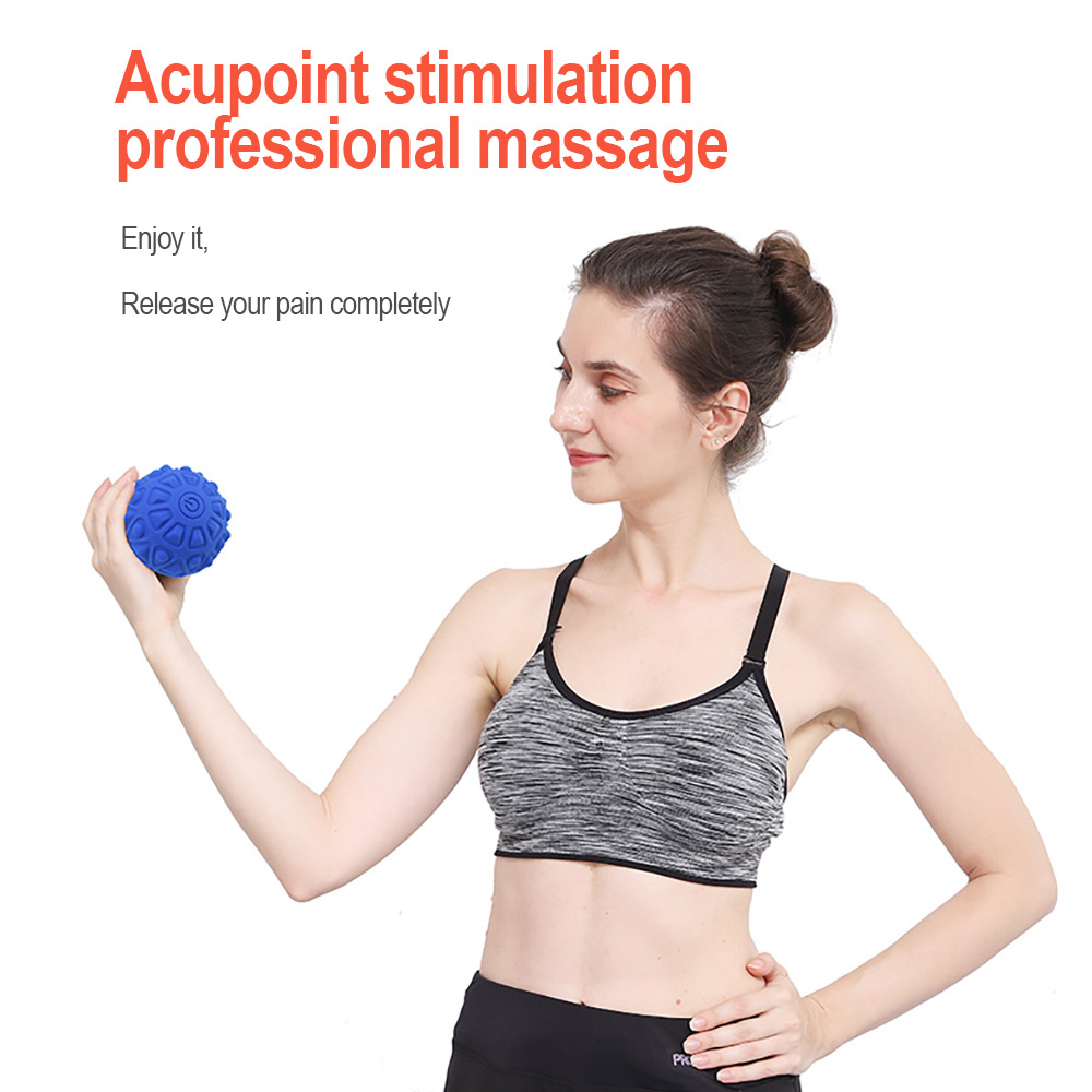 Vibration massage ball