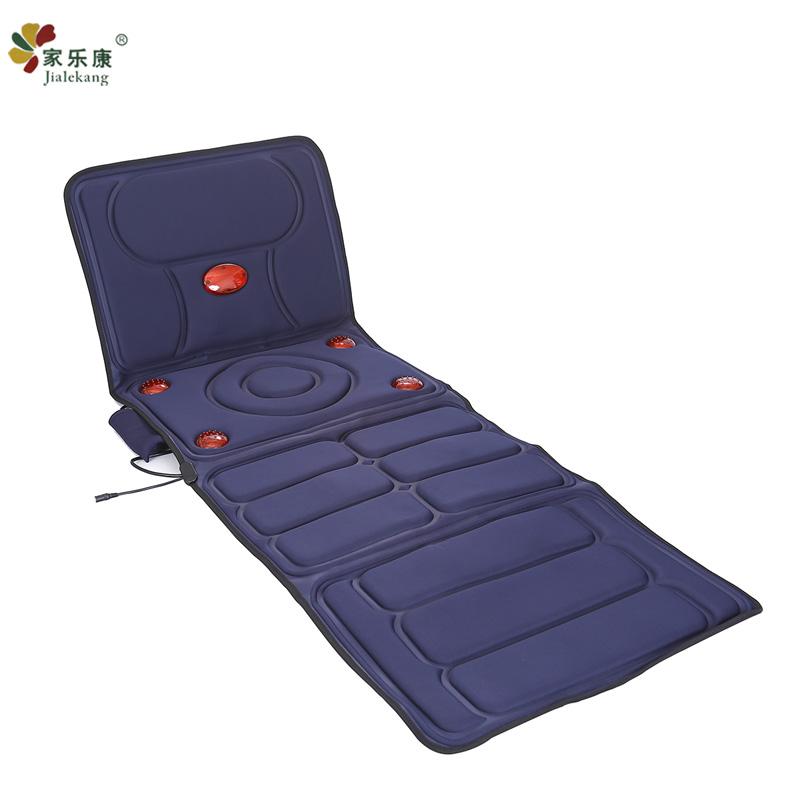 Vibration massage mattress with heat